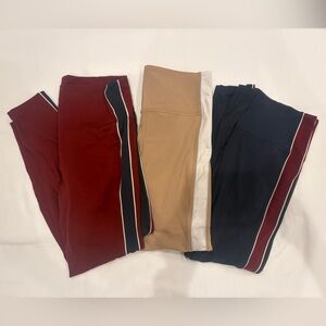 Lot of New All In Motion Women’s 7/8 Pinstripe High Rise Pants